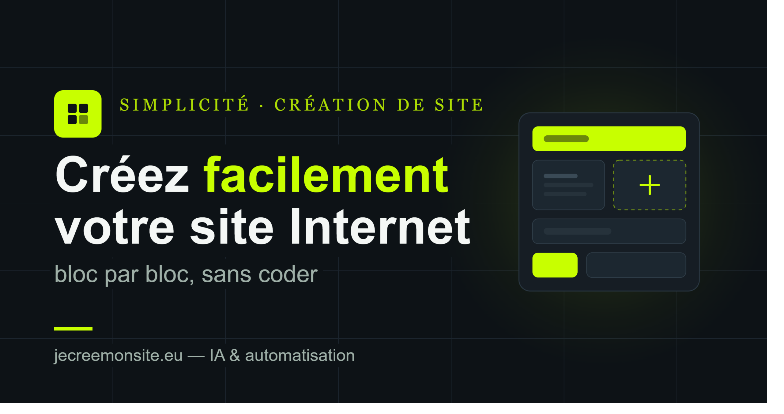 Créer facilement votre site Internet
