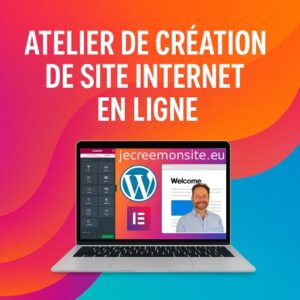 Formation - Atelier de création de site Internet en ligne