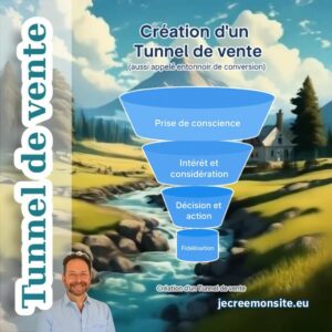 Création d’un Tunnel de vente – entonnoir de conversion en 4 étapes pour maximiser les conversions