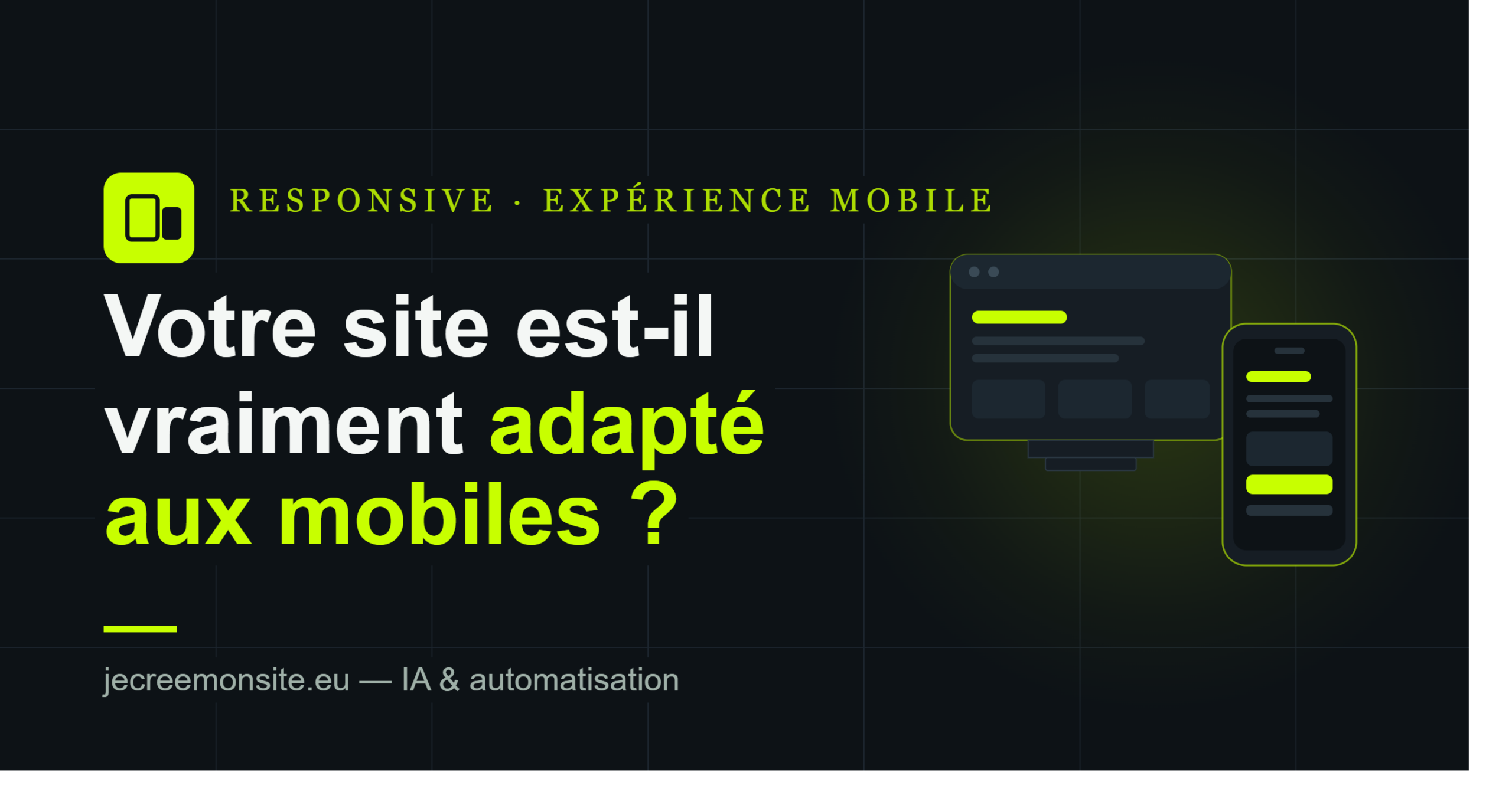 Votre site est-il vraiment adapté aux mobiles ?
