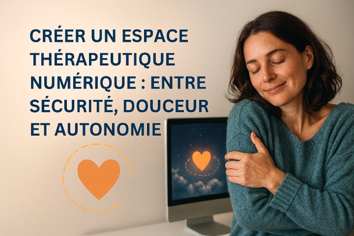 Créer un espace thérapeutique numérique : entre sécurité, douceur et autonomie